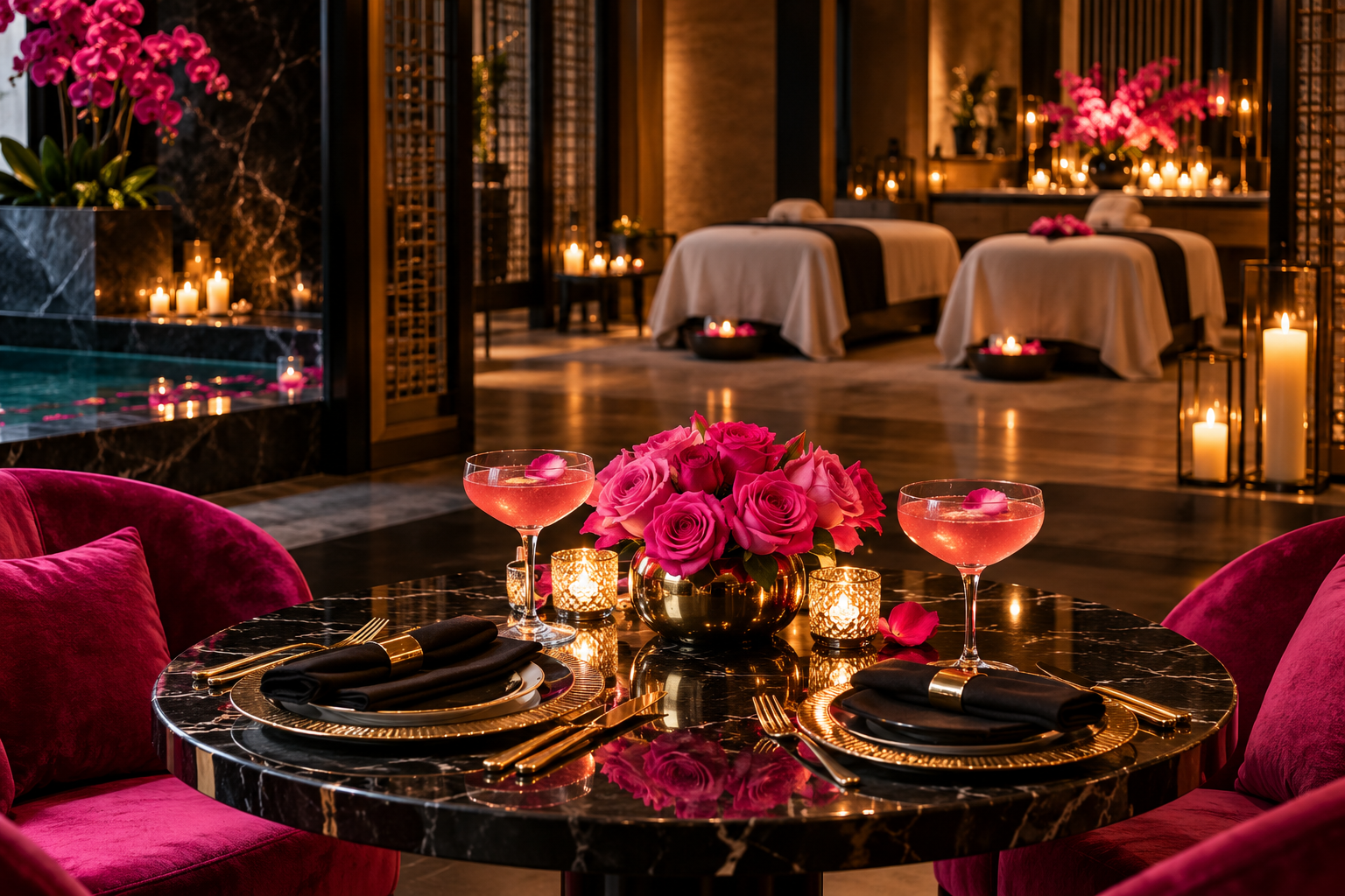 Glow & Dine luxury experience